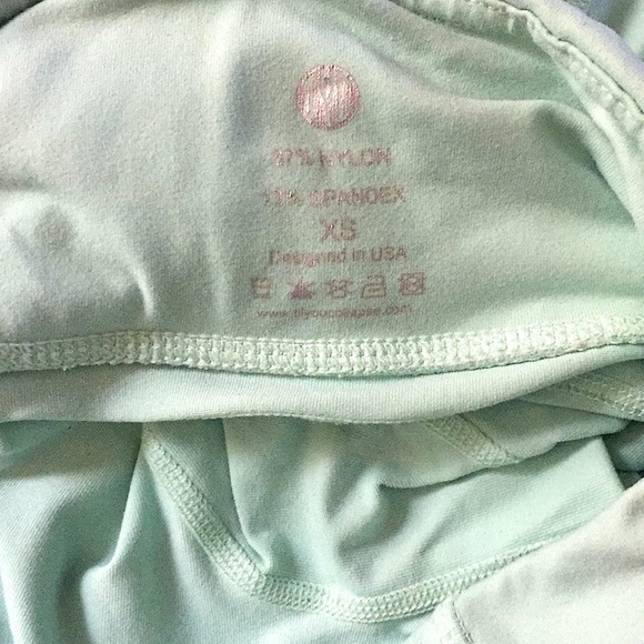 TYC MINT HIGH WAIST 7/8 LENGTH WORKOUT LEGGINGS XS - Picture 8 of 16